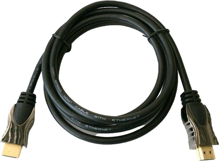 Kabel Reekin HDMI - HDMI Ultra 4K 2 m Black (HDMI-003-2M) - obraz 1