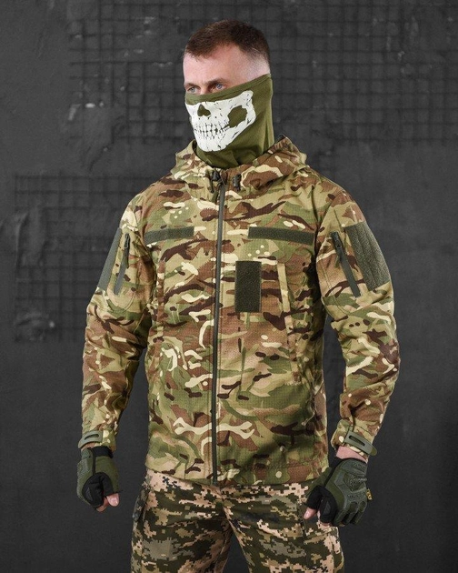 Тактическая мужская куртка рип-стоп весна/лето L мультикам (86774) - изображение 1