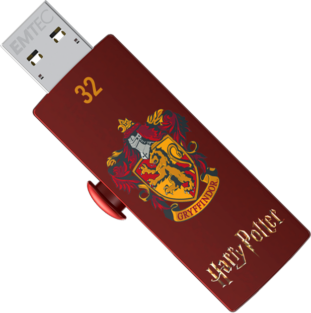 Флеш пам'ять USB Emtec M730 32GB USB 2.0 Harry Potter Gryffindor & Hogwarts (ECMMD32GM730HP01P2) - зображення 2