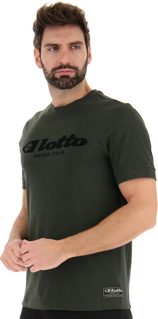 Футболка Lotto ATHLETICA DUE V TEE темно-зеленая XL 217630/09R от ...