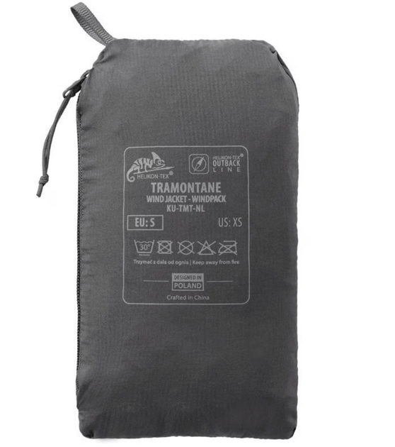 Куртка ветровка Helikon - Tex Tramontane Shadow Grey L - изображение 5