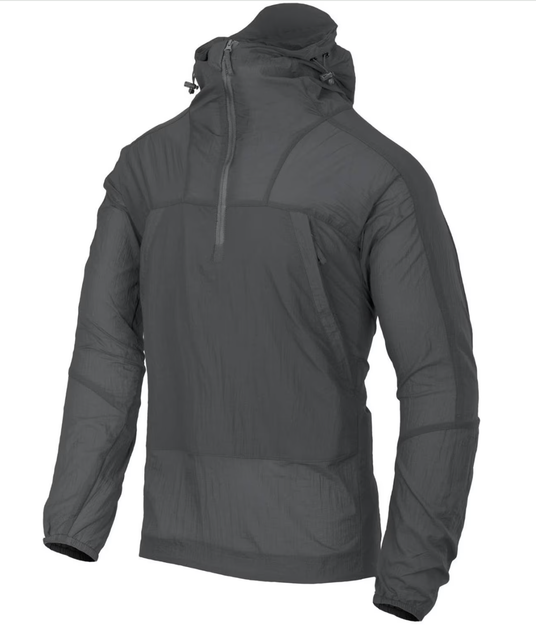 Куртка ветровка Helikon Windrunner Shadow Grey Cерый L - изображение 1