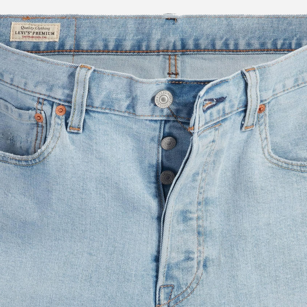 Джинси Regular fit чоловічі Levi's 501 Original 00501-3421 36-30 Сині (5401128040445) - зображення 9