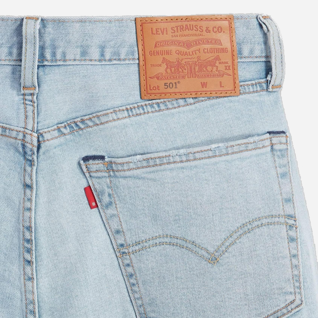 Jeansy regular fit męskie Levi's 501 Original 00501-3421 40-32 Niebieskie (5401128040513) - obraz 10