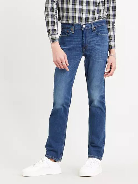 Jeansy Slim Fit męskie Levi's 511 Slim 04511-1163 36-34 Granatowe (5415153940915) - obraz 1