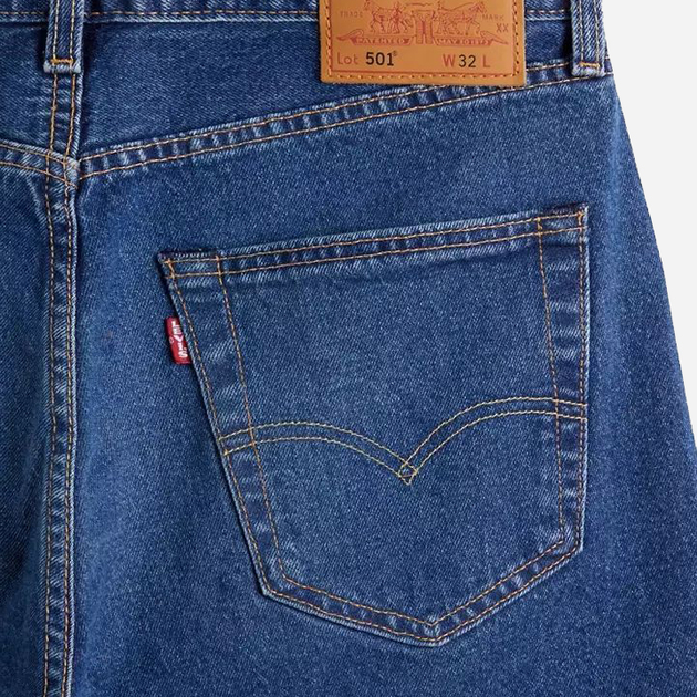 Шорти джинсові подовжені чоловічі Levi's 501 Original Shorts 36512-0152 31 Сині (5400970998416) - зображення 8