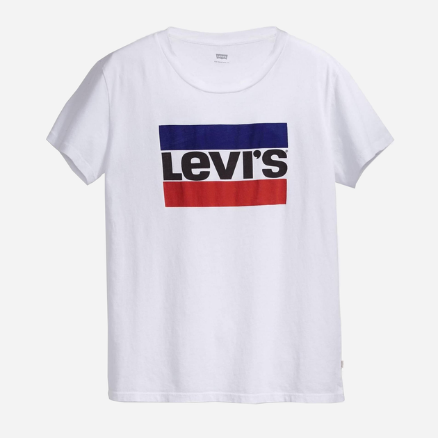 Футболка бавовняна жіноча Levi's The Perfect Tee 17369-0297 M Sportswear Log (5400537486288) - зображення 3