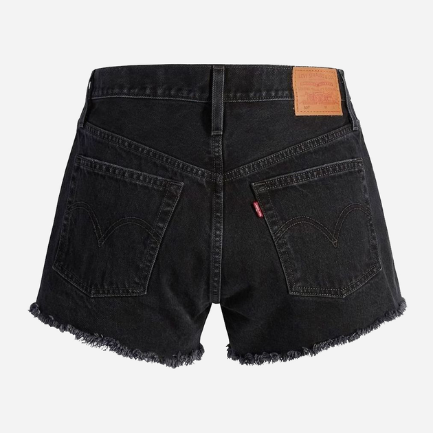 Шорти джинсові жіночі Levi's 501 Original Short 56327-0318 26 Чорні (5401105537692) - зображення 8
