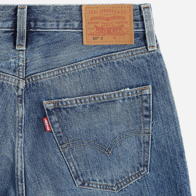Шорти джинсові жіночі Levi's 50190S Short A1962-0014 25 Сині (5401105996123) - зображення 8