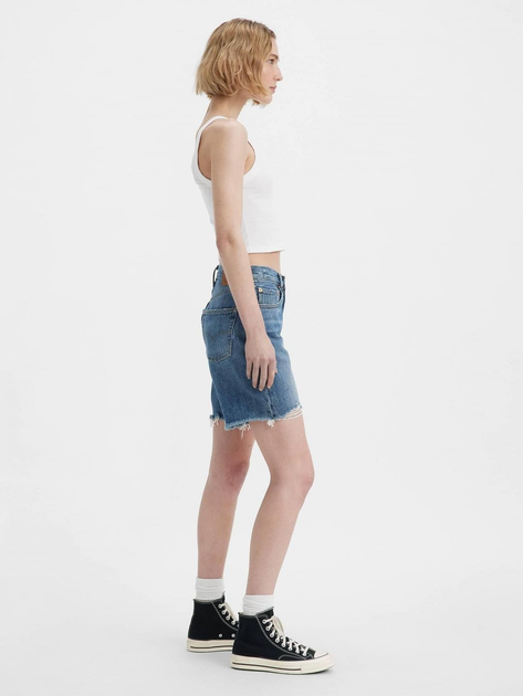 Spodenki damskie jeansowe Levi's 50190S Short A1962-0014 26 Granatowe (5401105996130) - obraz 4