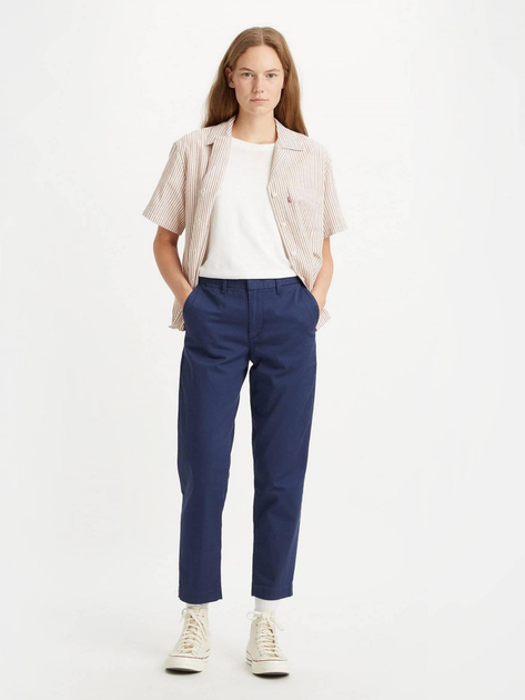 Штани жіночі Levi's Essential Chino A4673-0002 30-29 Сині (5401105459581) - зображення 5