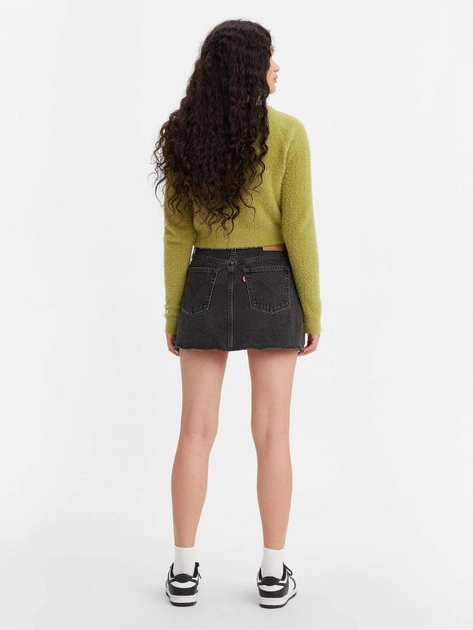 Спідниця джинсова міні літня пряма жіноча Levi's Icon Skirt A4694-0000 28 Theres A Storm Comi (5401105466671) - зображення 2