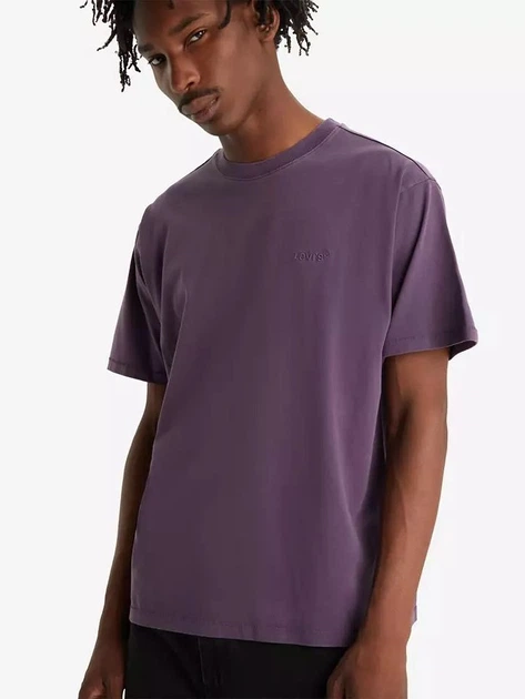 Футболка бавовняна чоловіча Levi's Red Tab Vintage Tee A0637-0082 2XL Garment Dye Navy Co (5401128655946) - зображення 3