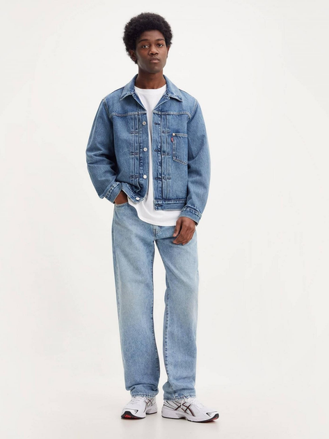Kurtka jeansowa męska Levi's Type I Trucker A3174-0004 L Granatowa (5401043517251) - obraz 3