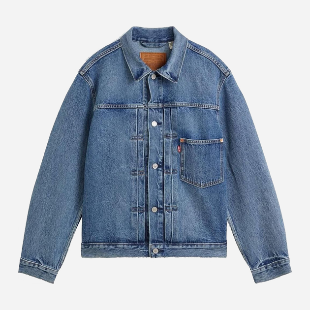 Kurtka jeansowa męska Levi's Type I Trucker A3174-0004 L Granatowa (5401043517251) - obraz 5