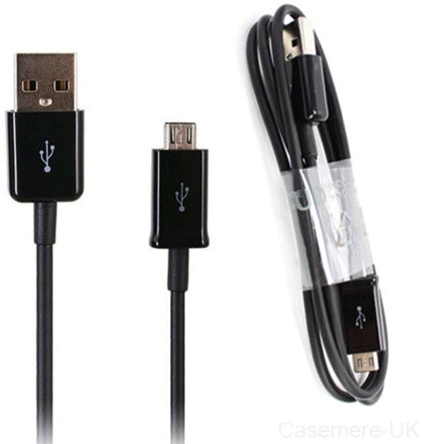 Kabel Samsung B2710 USB-A to Micro-USB 1 m (ECBDU5ABE) - obraz 2