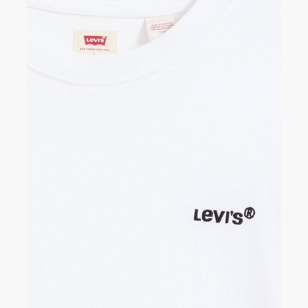 Футболка бавовняна чоловіча Levi's Red Tab Vintage Tee A0637-0000 XL White + Je (5400970256592) - зображення 6