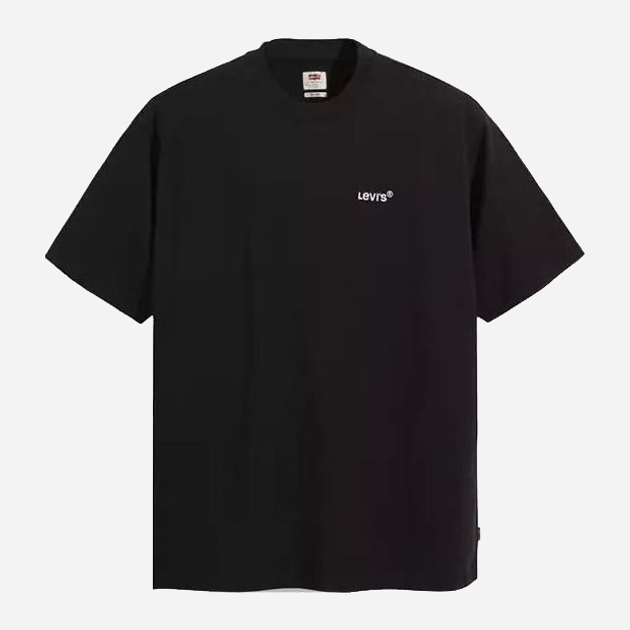 Футболка бавовняна чоловіча Levi's Red Tab Vintage Tee A0637-0001 XL Чорна (5400970252679) - зображення 4