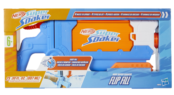 Blaster wodny Nerf Supersoaker Flip Fill (5010996207548) - obraz 1