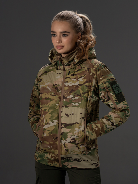 Тактическая куртка женская BEZET 10060 XL Мультикам (ROZ6501040380) - изображение 1
