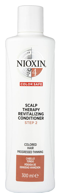 Кондиціонер для фарбованого волосся Nioxin System 4 Scalp Therapy Revitalising для значно поріділих 300 мл (4064666305011) - зображення 1