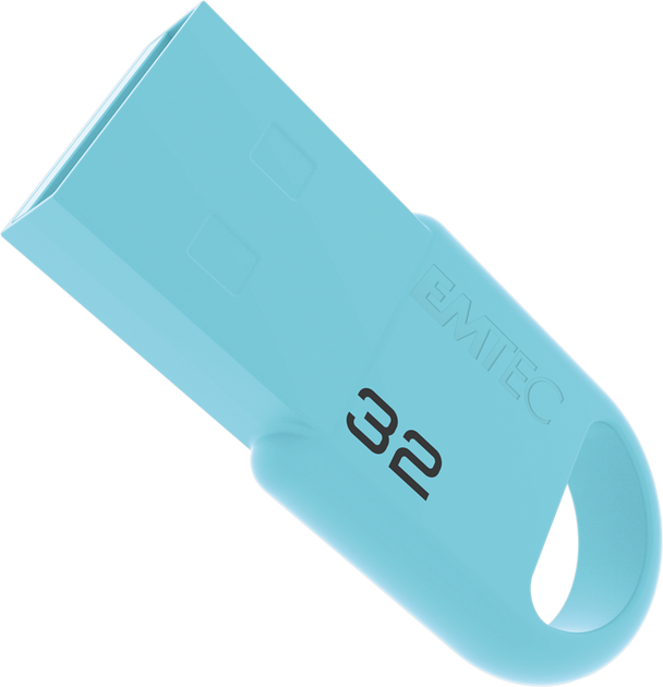 Флеш пам'ять USB Emtec D250 Mini 32GB USB 2.0 Blue (ECMMD32GD252) - зображення 1