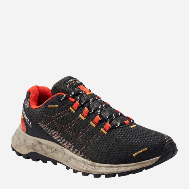 Чоловічі кросівки для бігу Merrell Fly Strike J067377 42 (8.5US) 26.5 см Чорний/Помаранчевий (195017999390) - зображення 2