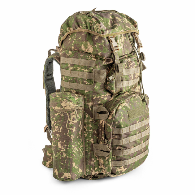 Рюкзак военный 80л тактический рюкзак НГУ кордура цвет хищник - изображение 1