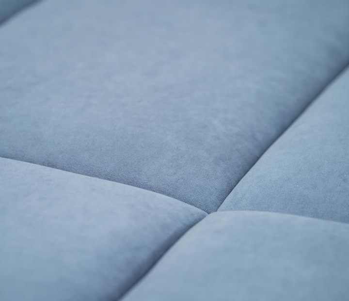 Самоклеящиеся мягкая стеновая панель Soft Pan 15х60x3,7 см велюр матовый джинс (156003) - изображение 3