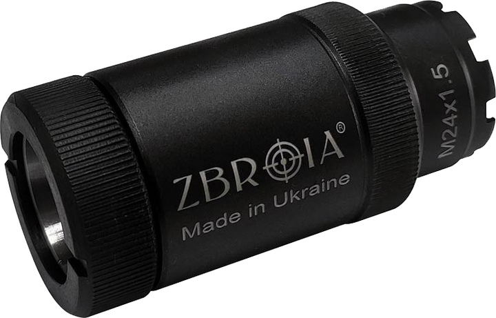 Полумʼягасник Zbroia для АК калібр 5.45 різьба М24x1.5R (Z8.5.16.001) - изображение 1
