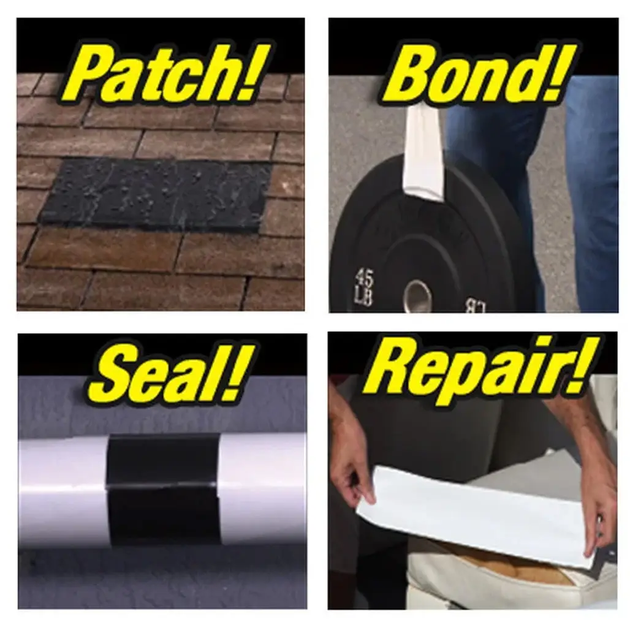 Сверхпрочная Скотч-Лента Flex Tape 10 см - Фото 2 Сверхпрочная Скотч-Лента Flex Tape 10 см - изображение 2