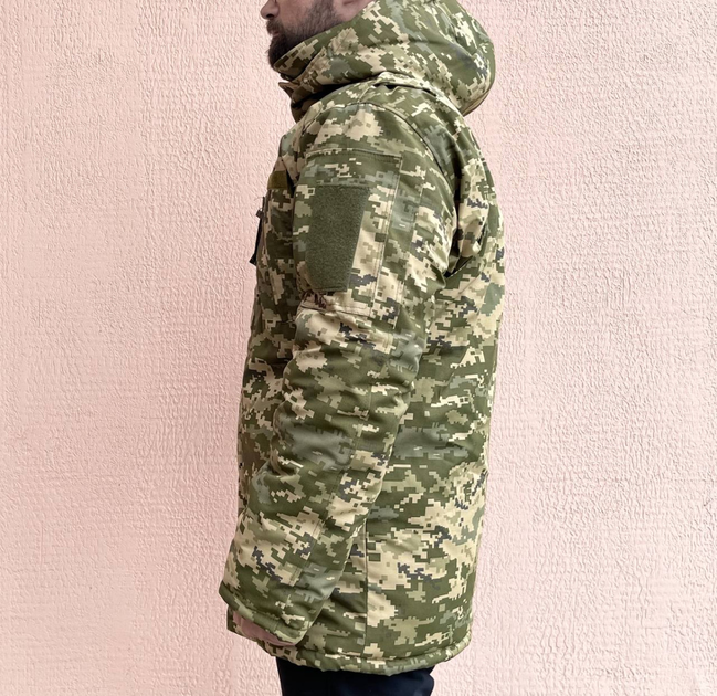 Бушлат-куртка військова чоловіча тактична ЗСУ Піксель 8544 48 розмір - зображення 2