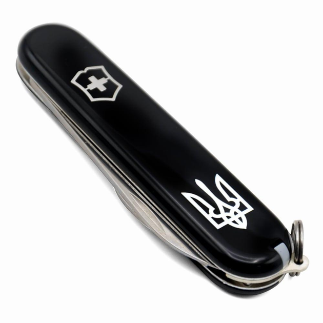 Швейцарський мультиінструмент Victorinox Waiter Чорний 84 мм Тризуб 0.3303.3_T0010r - зображення 2