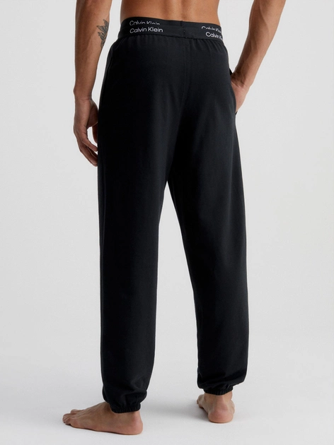 Піжамні штани чоловічі бавовняні Calvin Klein Underwear 000NM2393E-UB1 S Чорні (8720107557123) - зображення 2