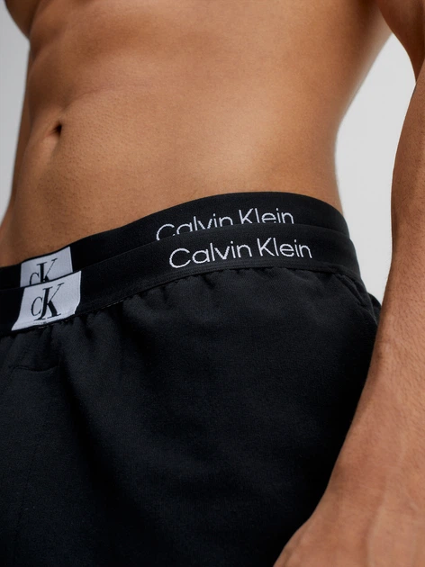 Spodnie od piżamy męskie bawełniane Calvin Klein 000NM2393E-UB1 2XL Czarne (8720107557178) - obraz 4