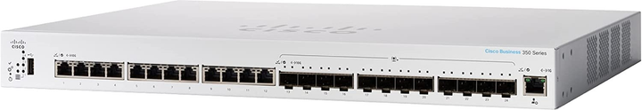 Комутатор Cisco CBS350-24XTS-EU - зображення 1