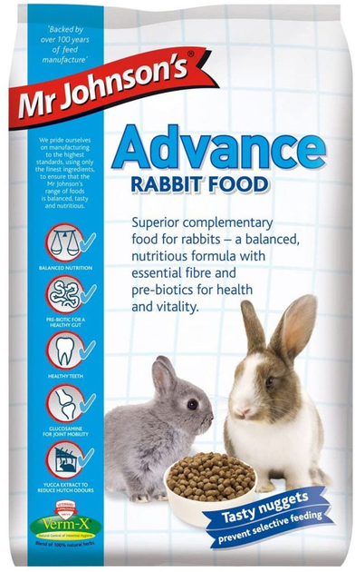 Karma dla królików Mr Johnson's Advance Rabbit Food 1.5 kg (5030779005604) - obraz 1