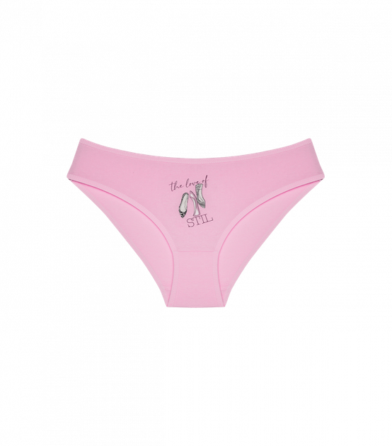 Подростковые трусы слипы для девочки с принтом The love of STIL - Donella - 5124Y5 - 152-158 см - Розовый - Фото 1 Подростковые трусы слипы для девочки с принтом The love of STIL - Donella - 5124Y5 - 152-158 см - Розовый - изображение 1