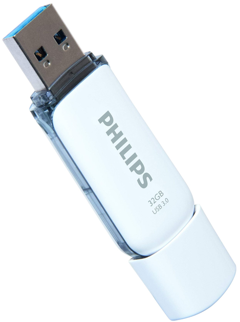 Флеш пам'ять USB Philips Snow Edition 32GB USB 3.0 Grey (FM32FD75B/00) - зображення 1