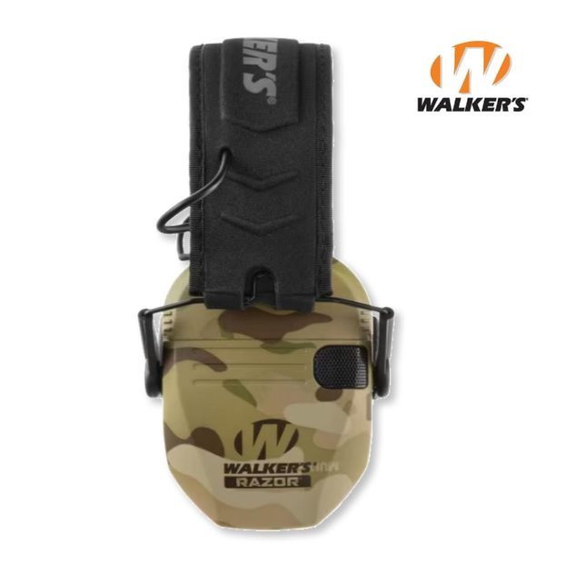 Навушники активні шумоподавляючі Walker's Razor Slim, FDE Multicam - зображення 2