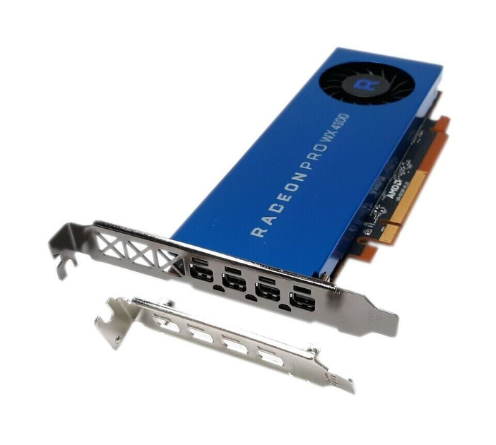 Дискретная видеокарта AMD Radeon Pro WX 4100, 4 GB GDDR5, 128-bit ...