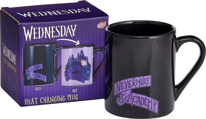 Чашка Wow! Stuff Heat Changing Mug Wednesday (5055394027121) - зображення 1