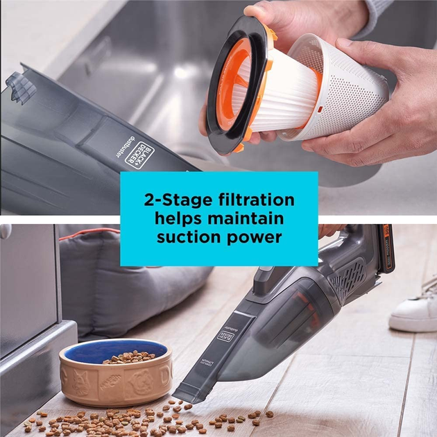 Odkurzacz akumulatorowy Black&Decker BCHV001C1 - obraz 4
