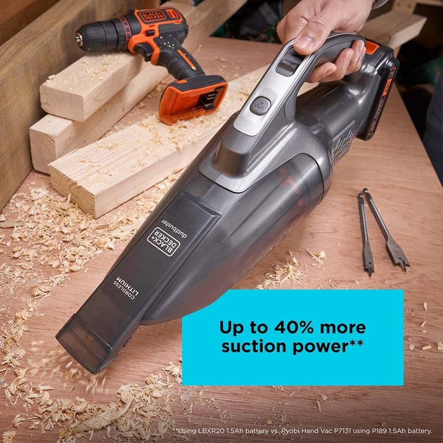 Odkurzacz akumulatorowy Black&Decker BCHV001C1 - obraz 5
