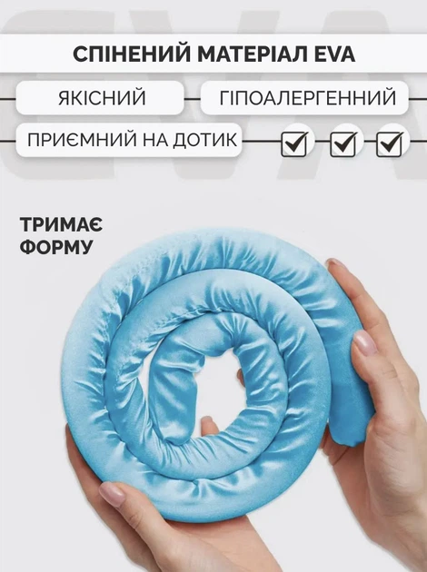 М'які бігуді для холодної завивки волосся, блакитний - зображення 4