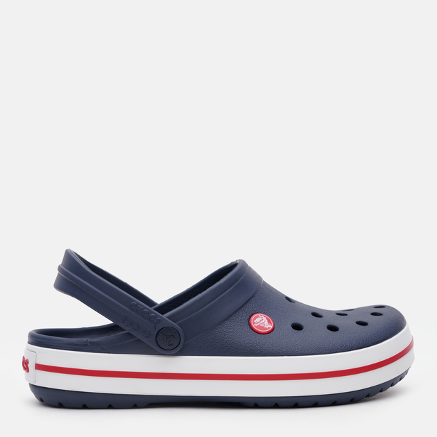 Chodaki męskie Crocs Crocband 11016-410 42-43 (M9/W11) 27 cm Niebieskie (883503476240) - obraz 1