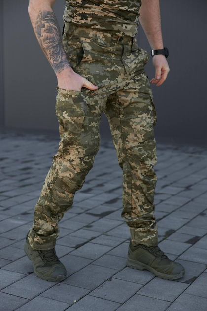 Тактические мужские штаны MM14 Twill весна-лето пиксель размер 38-34 - изображение 1