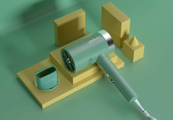 Suszarka do włosów Jimmy F2 Mint Green - obraz 7