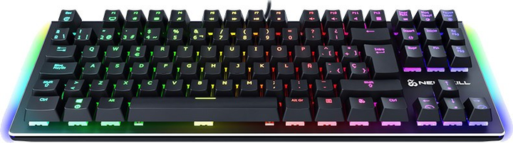 Игровая клавиатура Newskill Serike TKL Brown Switch Черная - изображение 2