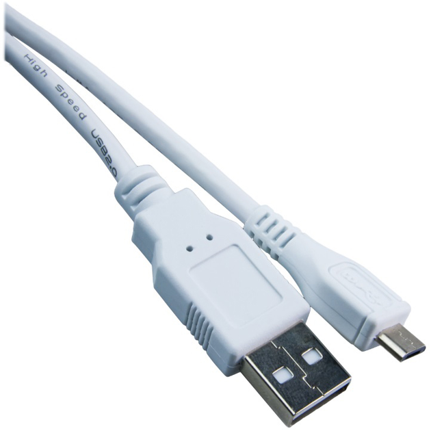 Przewód DMP USB A - micro USB 1.8 m BLUSB5 (5906881197417) - obraz 1
